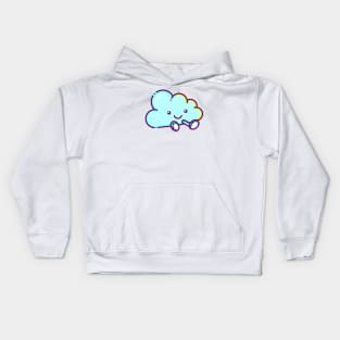 Kawaii Clouds Kids Hoodie